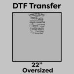 DTF Transfer 22" Thumbnail