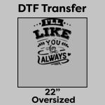 DTF Transfer 22" Thumbnail