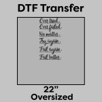 DTF Transfer 22" Thumbnail