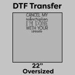 DTF Transfer 22" Thumbnail