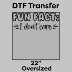 DTF Transfer 22" Thumbnail