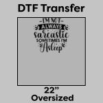 DTF Transfer 22" Thumbnail