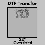 DTF Transfer 22" Thumbnail