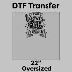 DTF Transfer 22" Thumbnail