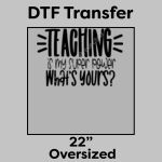 DTF Transfer 22" Thumbnail